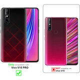 Cadorabo Ohišje, združljivo z Vivo V15 PRO v nočna črna - Zaščitni ovitek z magnetnim zapiranjem, stoječo funkcijo in režo za kartice, (20549968) | Shoptok.si