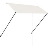  Tenda na uvlačenje s LED svjetlima 250 x 150 cm krem | shoptok.hr