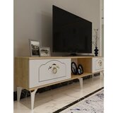 Hanah home tv polica violet sapphire oak white | ePonuda.com