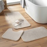 Douceur d intérieur Bež kopalniška preproga za WC 45x45 cm Vitamine – | Shoptok.si