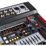 AUDIO KONDRIC PDM-T1604, 16 kanalna mešalna miza z USB / Bluetooth predvajalnikom - - Audio-Kondric | Shoptok.si