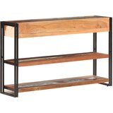 vidaXL Komoda od masivnog obnovljenog drva 120 x 30 x 75 cm | shoptok.hr