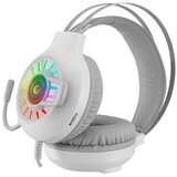  Slušalice sa mikrofonom gaming RAMPAGE RM-K44 ZENGIBAR White 7.1 Surround RGB Light Effect | Eponuda.ba