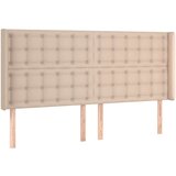  Box spring postelja vzmetnico LED kapučino 180x200 cm um. usnje, (20896136) | Shoptok.si