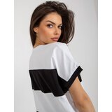 RELEVANCE Blouse-RV-BZ-8640.36X-white-black | Shoptok.si