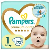 Pampers pelene premium care VP 1newborn 2-5kg72