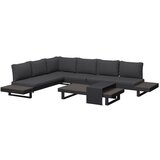 Ambia Garden LOUNGE GARNITURA tkanina aluminij | Shoptok.si