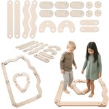 Monkey Gym Igrače motorične za ravnotežje za otroke les za uravnoteženje poti, (5000081126) | Shoptok.si