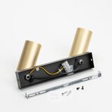  Brilagi - LED RGBW prigušiva spot svetlo SELE GOLDEN 2xGU10/6W/230V crna/zlatna | Eponuda.com