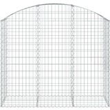  Gabionska košara s lukom 150x50x120/140 cm pocinčano željezo | shoptok.hr
