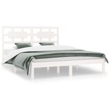 Furnova Posteljni okvir brez vzmetnice bel 140x200 cm trdna borovina, (21942096) | Shoptok.si