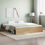 vidaXL Posteljni okvir sonoma hrast 180x200 cm Cene