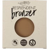 puroBIO cosmetics Sijajni bronzer REFILL - 01 Bledo rjava refil