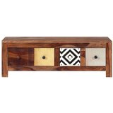 Maison Chic Klubska mizica - kavna mizica - Nizka mizica 90x50x30 cm trden palisander, (21754123) Cene