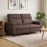 SOFA Tamno smeđa 178 x 90 x 95 cm Tkanina Slike