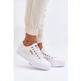 Lee Cooper White Women's Platform Sneakers | Shoptok.si