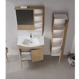 Hanah home Kupatilski ormarić sa umivaonikom i ogledalom (2 komada) Purus 80 440 | Eponuda.com
