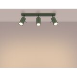 Sollux SL.1502 - Spot svetiljka RING 3xGU10/10W/230V zelena | Eponuda.com