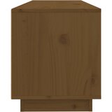 The Living Store ormarić smeđa boja meda 100 x 34 x 40 cm od masivne borovine | shoptok.hr