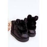 Boto Children's Snow Boots with Furry Ears Black Betty | ePonuda.com