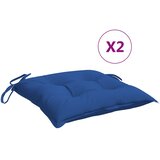  Jastuci za stolice 2 kom plavi 40 x 40 x 7 cm od tkanine Oxford | shoptok.hr