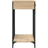  Konzolni stol boja hrasta 100 x 39 x 78,5 cm konstruirano drvo | Eponuda.com