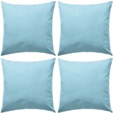 vidaXL Zunanje blazine 4 kosi 45x45 cm svetlo modre, (20768866) Cene