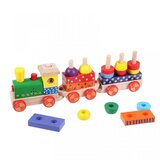Tooky Toy drveni voz za kreativnost i motoriku | Eponuda.com