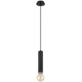 Globo 15499H - Luster na sajli MARION 1xE27/60W/230V crno drvo | Eponuda.com