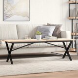 vidaXL noge za klubsko mizico x-okvir 140x30x43 cm lito železo Cene