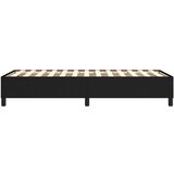  Okvir za krevet s oprugom crni 90x200cm od tkanine | shoptok.hr