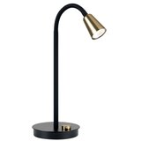 Orion prigušiva fleksibilna stona lampa DOTTY 1xGU10/10W/230V crna/mesing | Eponuda.com