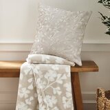 Catherine Lansfield Bež odeja iz flisa 200x240 cm Brooke Floral – | Shoptok.si