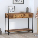 vidaXL Konzolna miza Drugo Star les 100 x 34.5 x 75 cm Konstruiran les | Shoptok.si