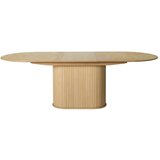 Unique Furniture Proširiv blagovaonski stol s dodatnom pločom u dekoru hrasta 95x180 cm Nola – | shoptok.hr