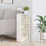  Strani šal s predalom Bela 25,5 x 22 x 69,5 cm, (5000233851) | Shoptok.si