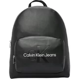 Calvin Klein Jeans Nahrbtnik 'CAMPUS BP40' črna / bela