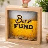 Drvena kasica Beer Fund