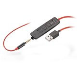 Poly Poslovne slušalke Blackwire 3210 mono 3,5mm z mikrofonom + USB-C/A adapter 8X227A6, (5000368339) | Shoptok.si