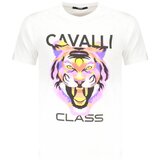 Cavalli Class Muška Majica Kratkih Rukava Bijela | shoptok.hr