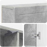  Okvir za kamin Betonska siva 102 x 18 x 100,5 cm | shoptok.hr
