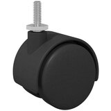  Kotači 12 pcs Crna 40 1 x 40 1 x 37 8 mm PP i čelik | shoptok.hr
