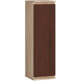 AKORD Clp Stenska Vitrina, Hrast Sonoma/Wenge, (5000332737) Cene