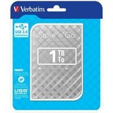 Verbatim 1TB 2.5'' USB 3.0 Store 'n' Go (Silver) - 53197 eksterni hard disk Cene