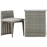 Venture Home Savanna balkonski set, sivi | shoptok.hr