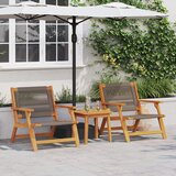 vidaXL Set od 2 Siva Bagremovo drvo Š122xD78xV73cm Izdržljivo Cijene
