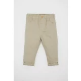 Defacto Regular Fit Twill Trousers