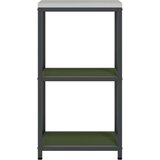  Kuhinjsko skladištenje Maslinasto zelena 40 x 50 x 92 cm Čelik | shoptok.hr
