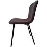 Livetastic Set Stolov Bouclé, Temno Siva, 4-Delni | Shoptok.si