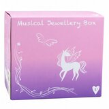 Škatla za nakit z glasbeno škatlo, balerina, ogledalo, predali | Shoptok.si